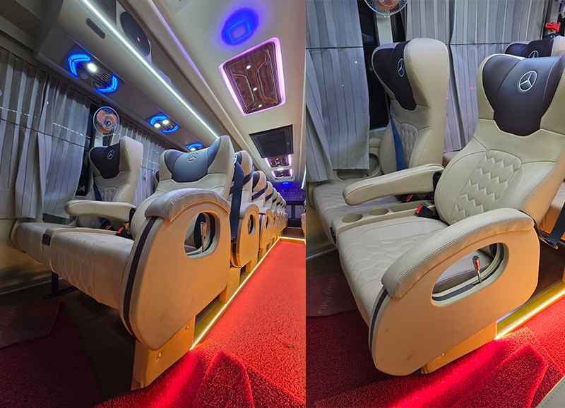 Premium Luxury Bus Hire in Surat
