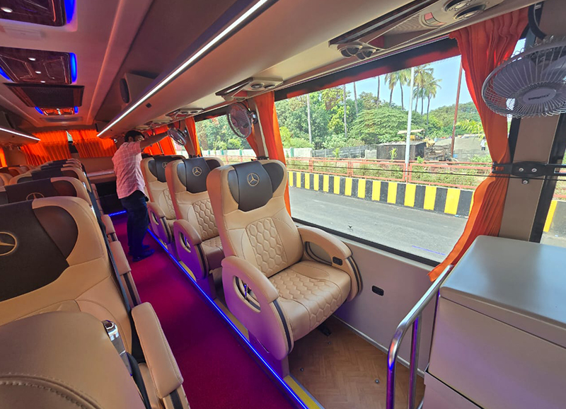 Premium Luxury Bus Hire in Surat