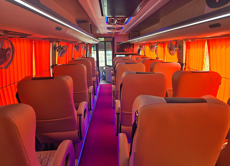 Premium Luxury Bus Hire in Surat
