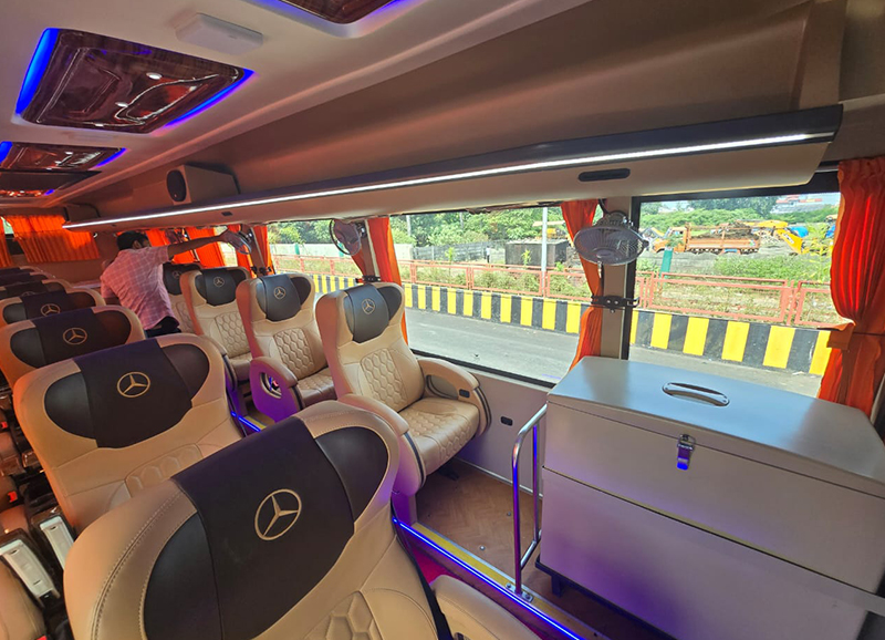 Premium Luxury Bus Hire in Surat