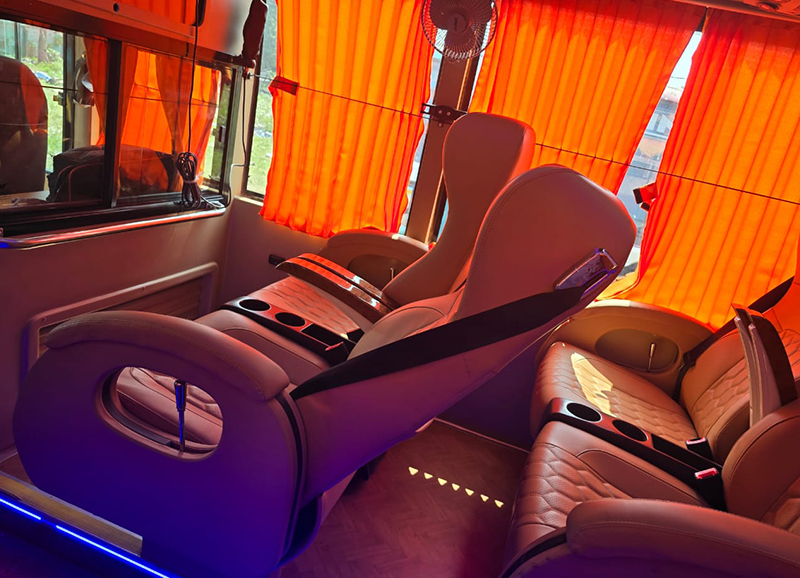Premium Luxury Bus Hire in Surat