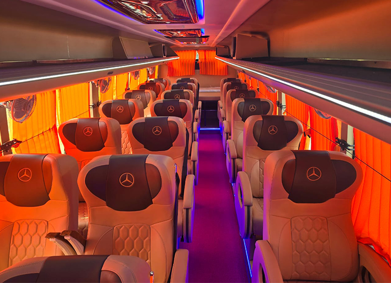 Premium Luxury Bus Hire in Surat